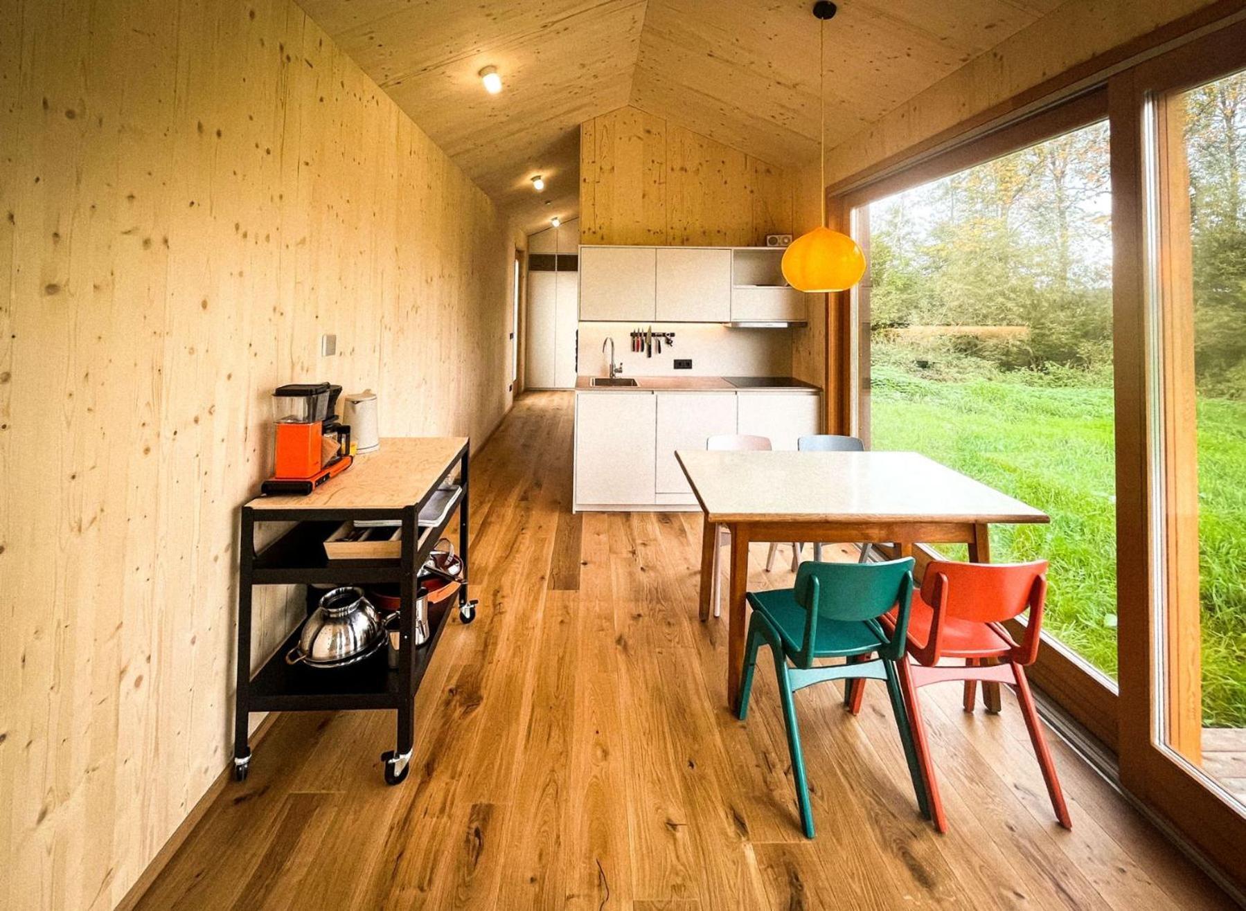 Die Klingerei - Tiny House Wiese Villa Seewalchen Esterno foto